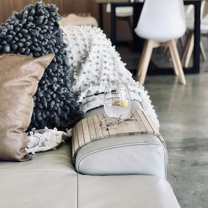 Arm Chair Side Rest - Natural
