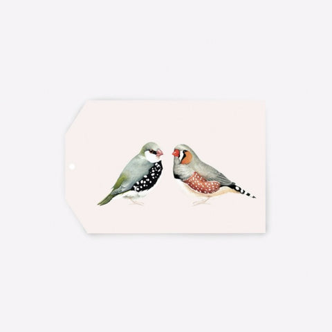 A Couple of Birds Gift Tag